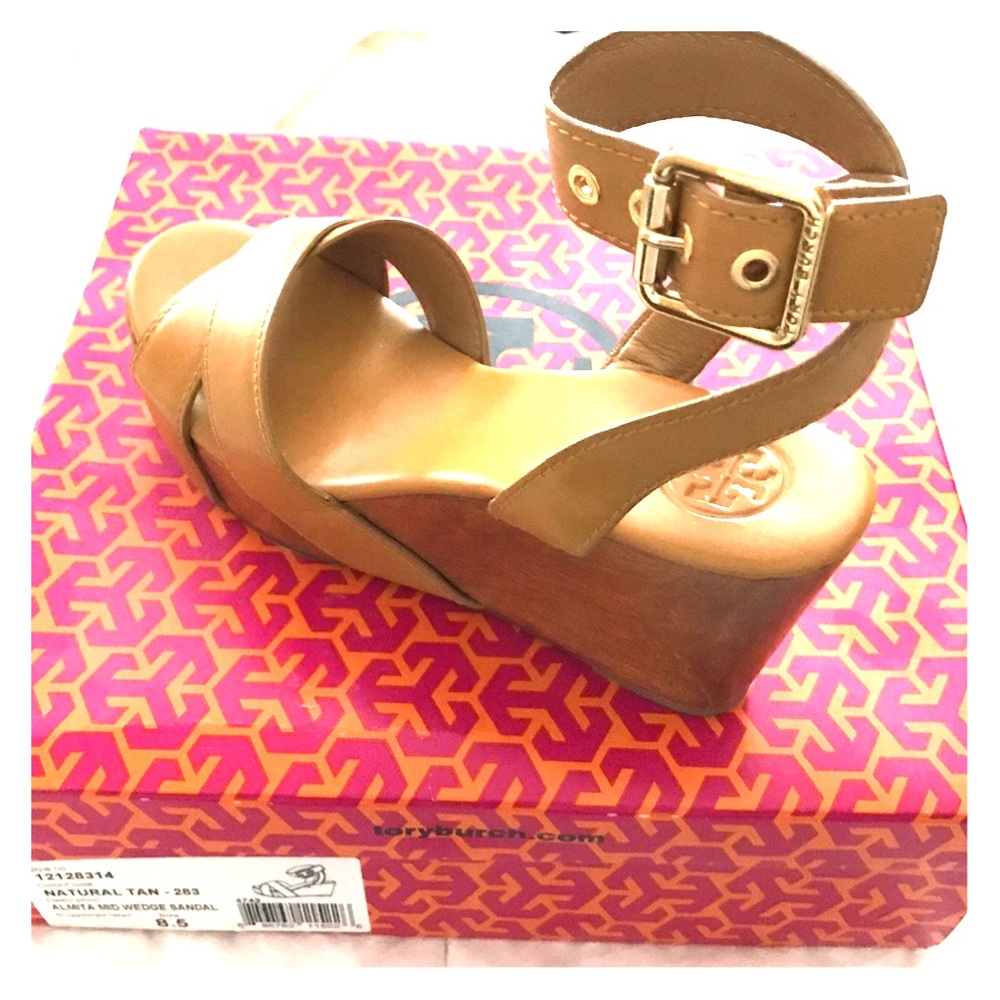 Tory Burch wedge sandals